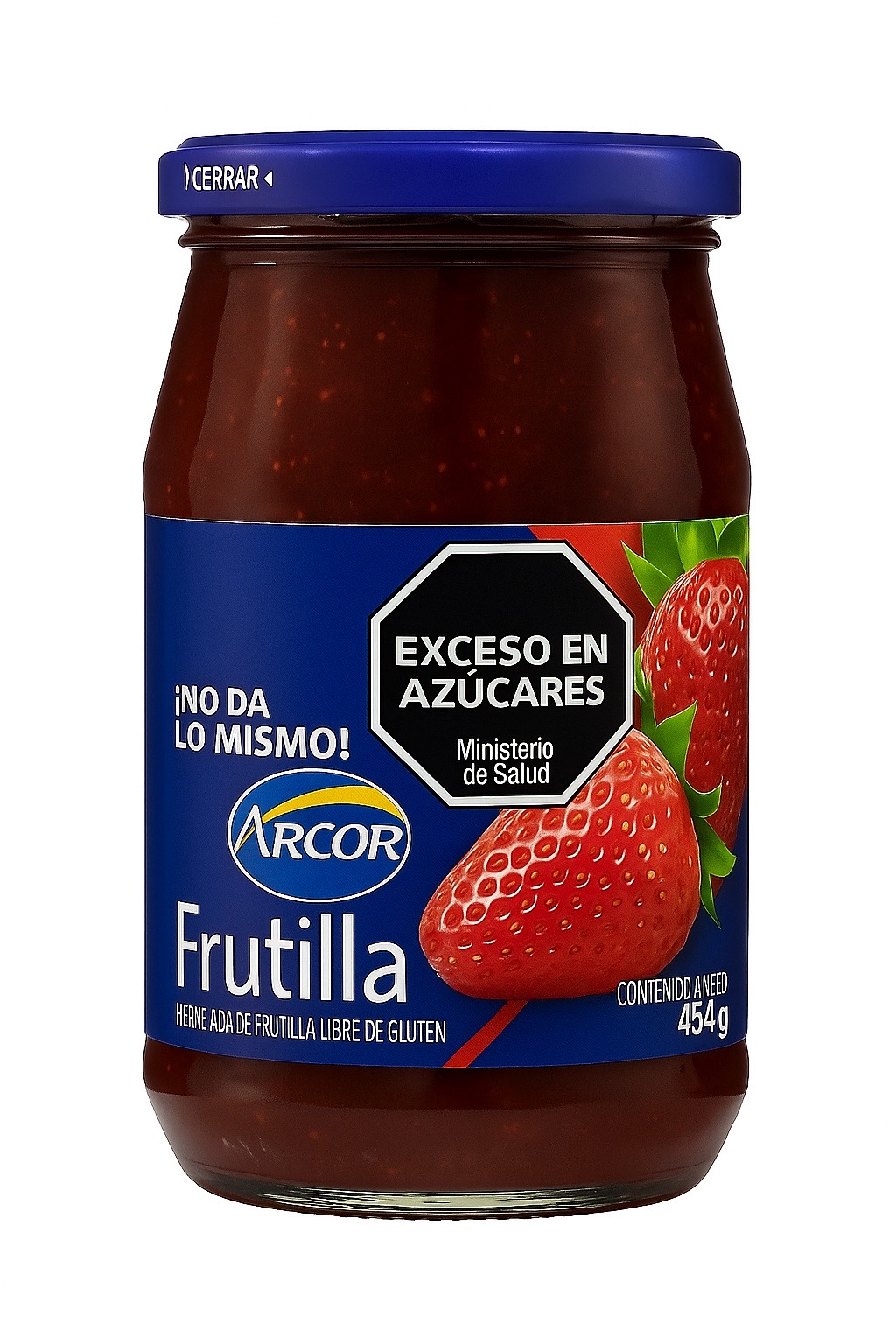 Mermelada Arcor Frutilla 454 Gr